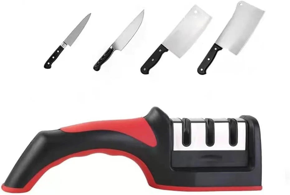 Aparat profesional de ascutite cutite, foarfeci, 4 trepte