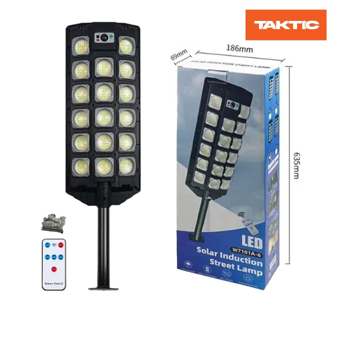 Lampa Solara Stradala17 Celule LED3000W, Senzor De Miscare Si Telecomanda, 442 Leduri