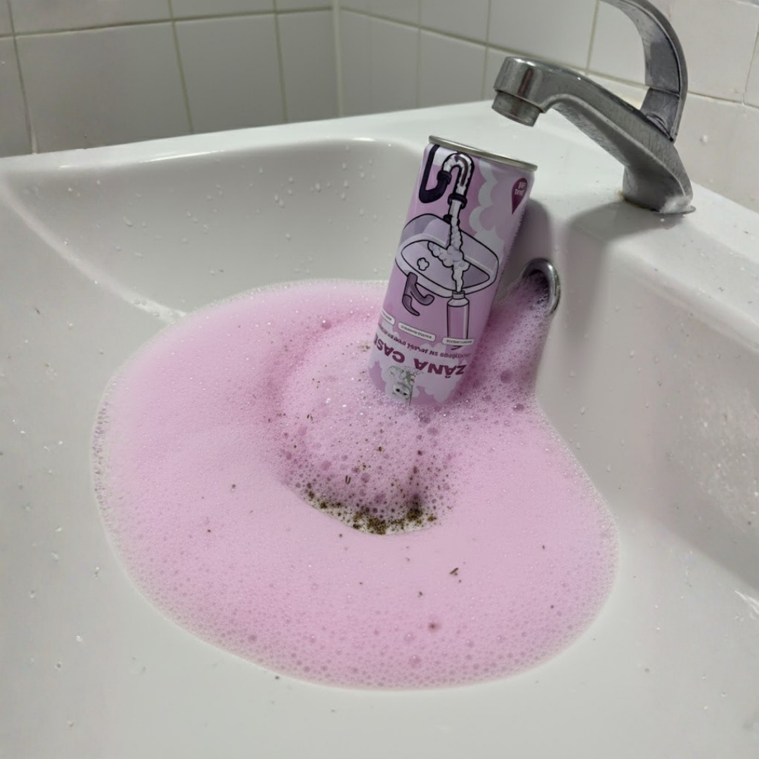 Curățător cu spumă Zâna Casei pentru scurgere – 450 ml