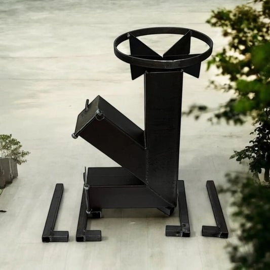 Sobă tip rachetă – Compactă, eficientă și versatilă - Produs original fabricat in Romania. Zanacasei