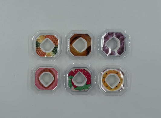 SET 6 Rezerve Aromate pentru Sticlă Magică – Arome Fresh de Ananas, Cola, Afine, Fructul Pasiunii, Căpșuni și Guarana